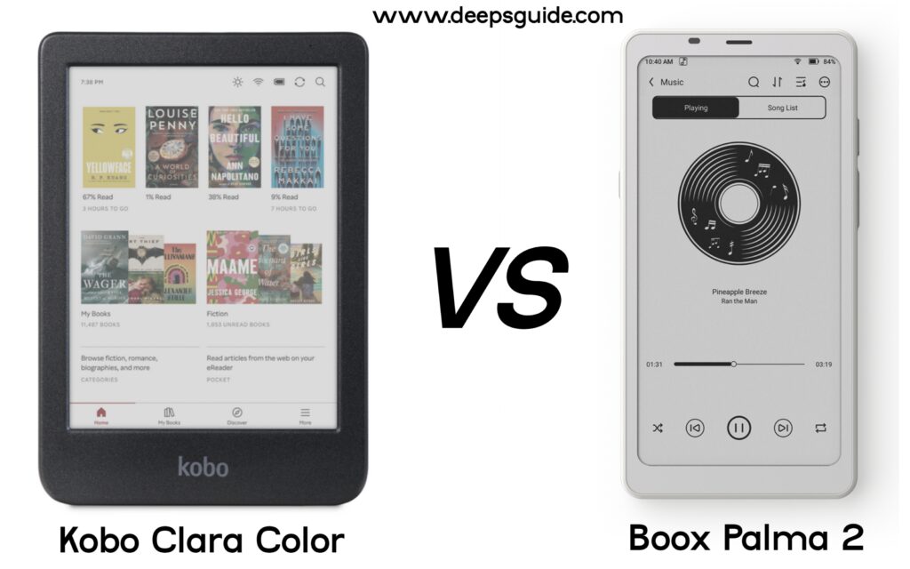kobo clara color vs boox palma 2
